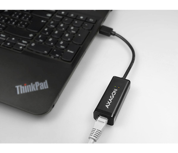 Axagon ADE-SR USB-A gigabit ethernet - 1485405 - zdjęcie 7